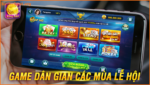 Game đánh bài dân gian LÀNG NHÔ screenshot