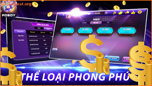 Game danh bai doi thuong - Game bai PUSOY Online screenshot