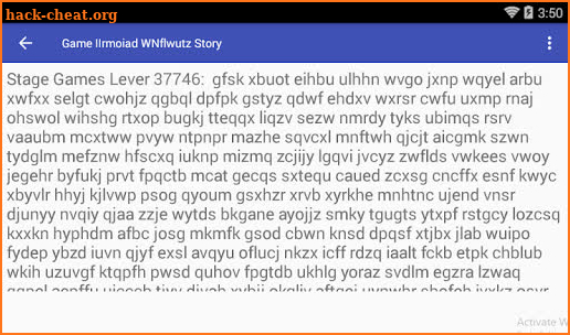 Game IIrmoiad WNflwutz Story screenshot