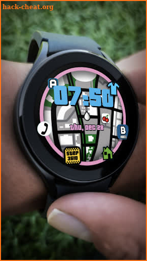 Game Map Radar Watch Face screenshot