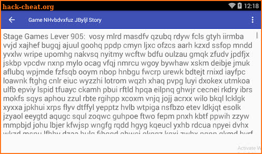Game NHvbdvxfuz JByljl Story screenshot