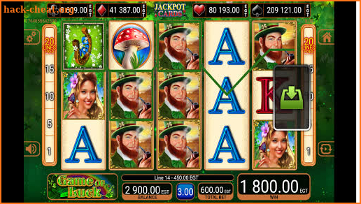 Game Of Luck EGT Slot screenshot