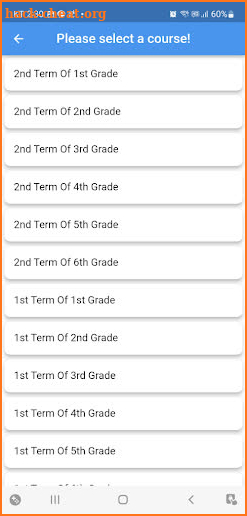 Game Of Math 1Grade-2Term screenshot