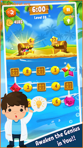 Game of Maths - Fun Math Puzzle & Riddle for Brain screenshot