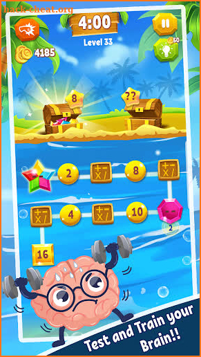 Game of Maths - Fun Math Puzzle & Riddle for Brain screenshot