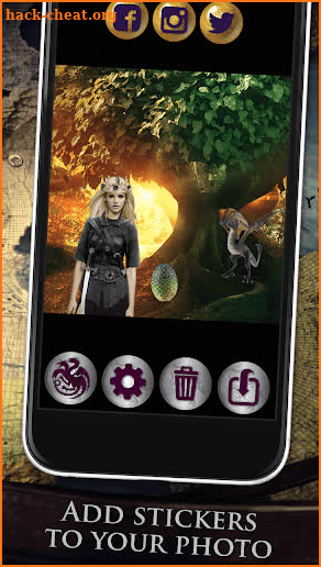 Game of the Thrones: Photo Stickers screenshot