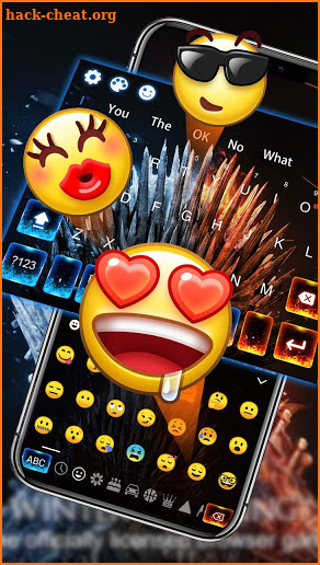 Game of Thrones keyboard screenshot