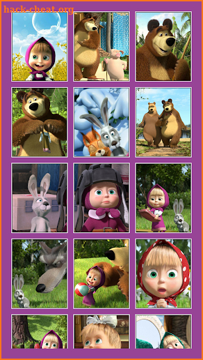 Game Puzzle Anak Masha and The Bear screenshot