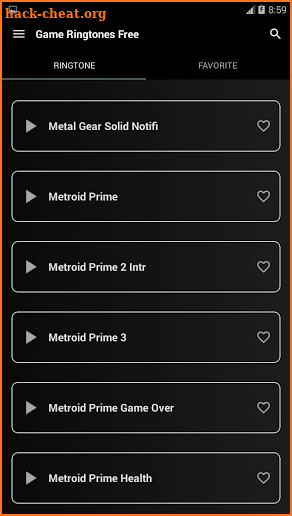 Game Ringtones Free screenshot