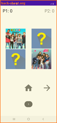 Game Shakers Memory Game screenshot