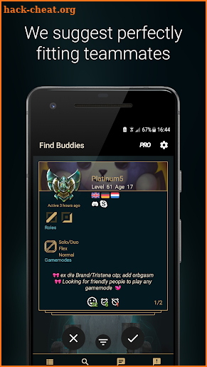 GameBuddy for League of Legends screenshot