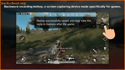 Gamera - game recorder, video editer , PUBG Mobile screenshot