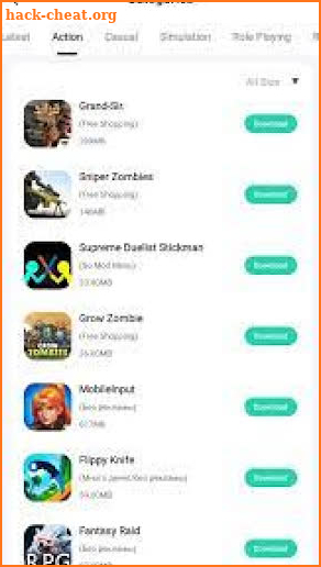 Games & Apps APK App Tricks screenshot