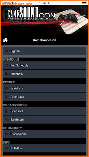 GameSoundCon screenshot