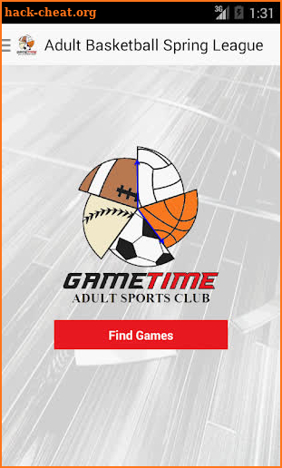 GameTime Adult Sports Club screenshot