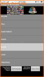 Gametipster Answer for Wordscapes screenshot