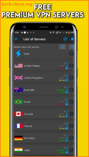 Gamez VPN - The Gaming VPN screenshot