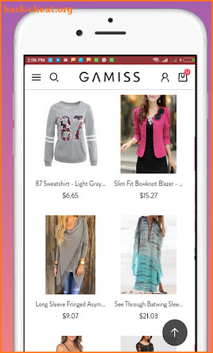 Gamiss-Online Shopping screenshot