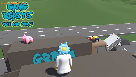 Gang Beasts Rick And Morty 2 screenshot