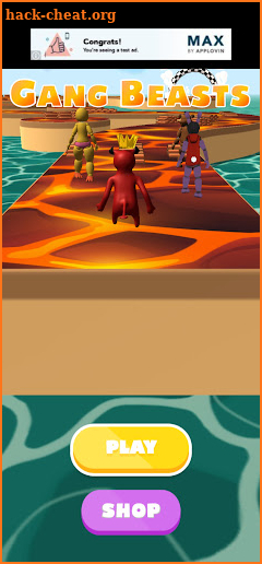 Gangs Beasts Bridge game 3D screenshot