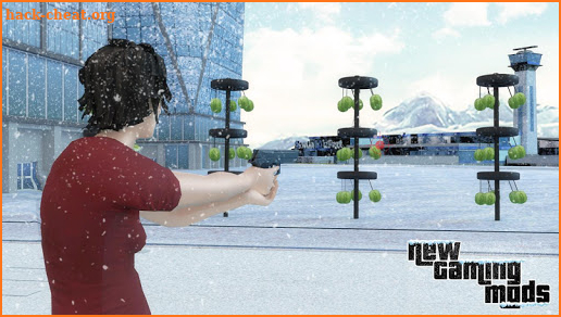 Gangster City Snow Car Drive Stunt screenshot