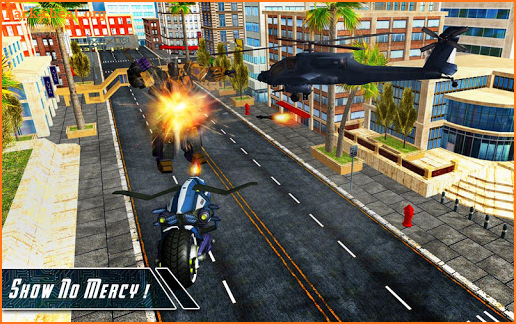 Gangster Super Transform Robot Flying Car Robo War screenshot