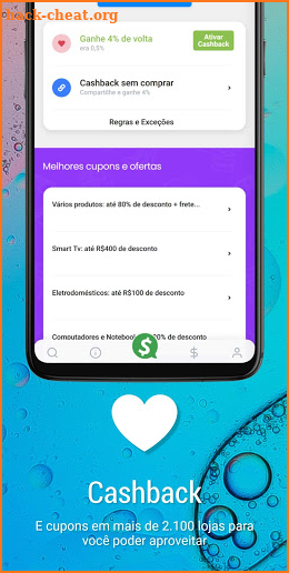 Ganhe de Volta - Cashback e Cupons screenshot