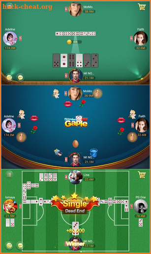 Gaple Domino Online Zik Game screenshot