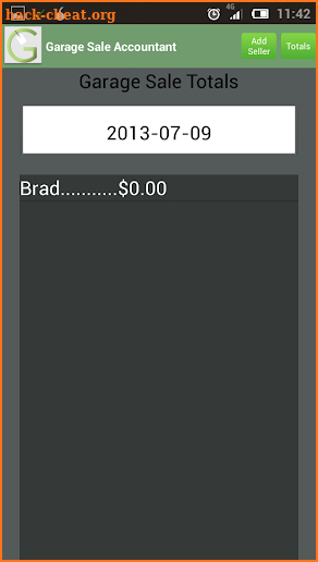 Garage Sale Accountant screenshot