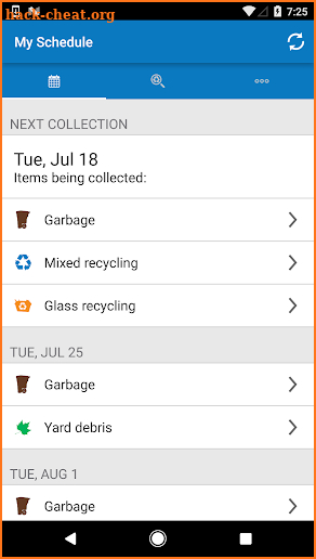 Garbage and Recycling Day screenshot