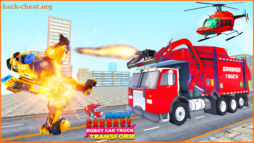 Garbage robot truck war screenshot