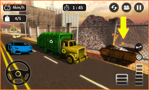 Garbage Trash Truck Driving 2019 - City Trash Dump screenshot