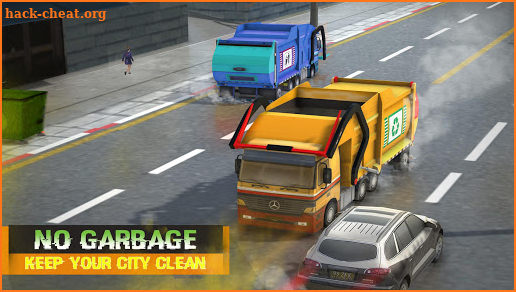 Garbage Truck Simulator Clean City Trash Truck screenshot