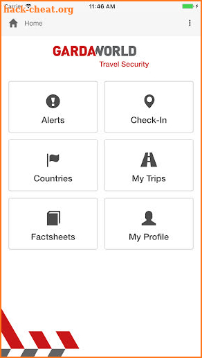 GardaWorld Travel Security screenshot