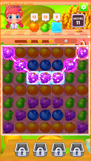 Garden Bounty: Fruit Link Game screenshot