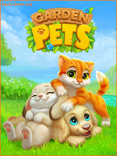 Garden Pets: Match-3 Dogs & Cats Home Decorate screenshot