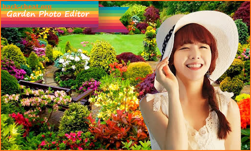 Garden Photo Background Editor: Garden Photo Frame screenshot