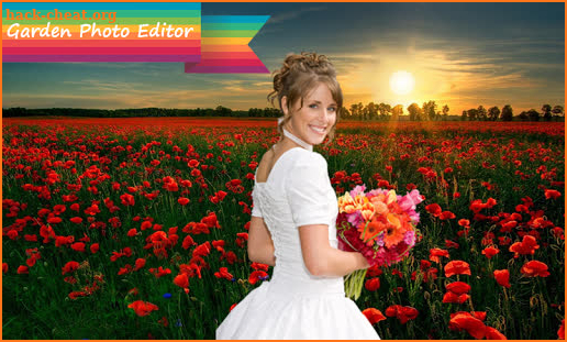 Garden Photo Background Editor: Garden Photo Frame screenshot