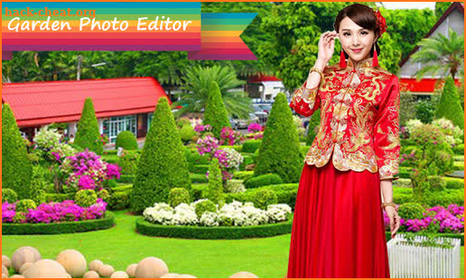 Garden Photo Background Editor: Garden Photo Frame screenshot