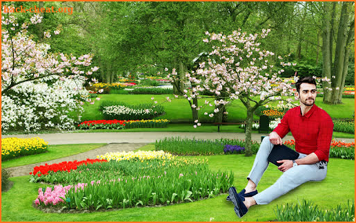 Garden Photo Editor- CB Frames screenshot