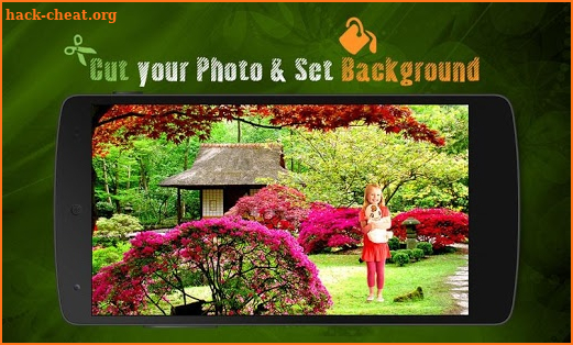 Garden Photo Frames : Name Photo For NameArt screenshot