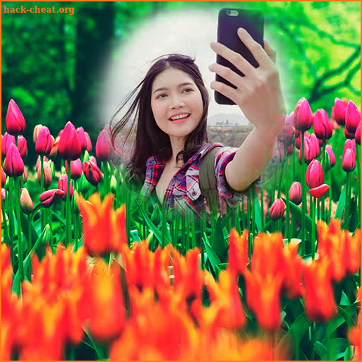 Garden Photo Frames - Photo Blender screenshot