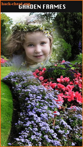 Garden Picture Frames: Nature Photo Editor screenshot