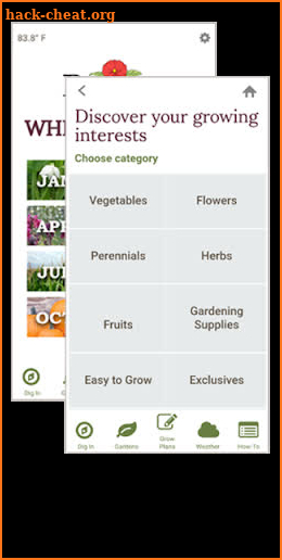 Garden Time Planner by Burpee screenshot