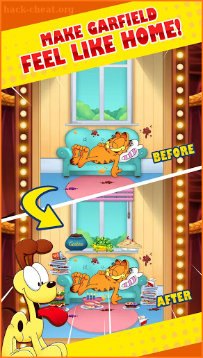 Garfield Puzzle M screenshot