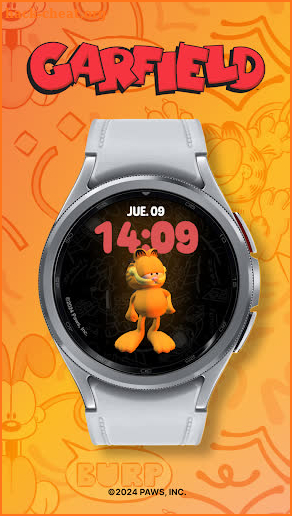 Garfield Rules - 3D Watch Face screenshot