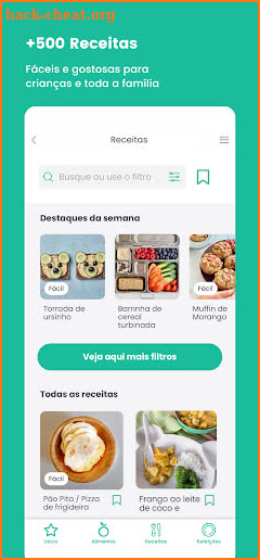 Garfinho: Alimentação infantil screenshot