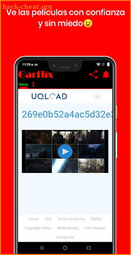 Garflix - peliculas gratis en español screenshot