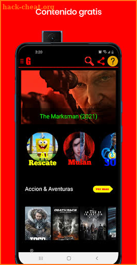 Garflix - peliculas gratis en español latino screenshot