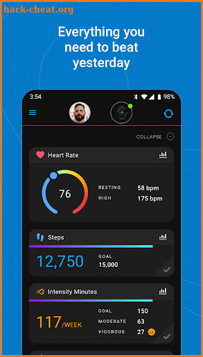 Garmin Connect™ screenshot